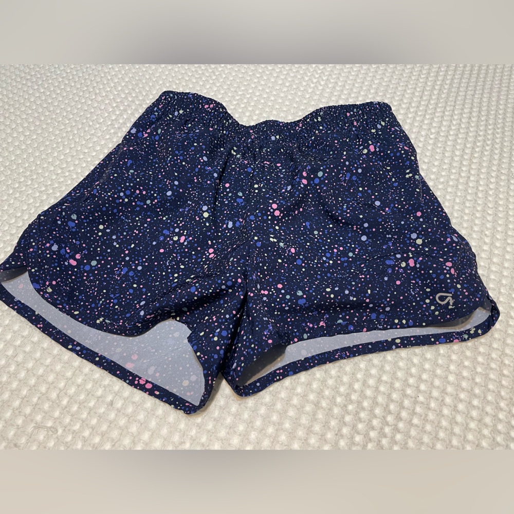 GAP - Girl’s Navy Speckled Athletic Shorts